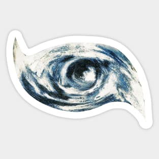 Eye of the storm (cut-out) Sticker